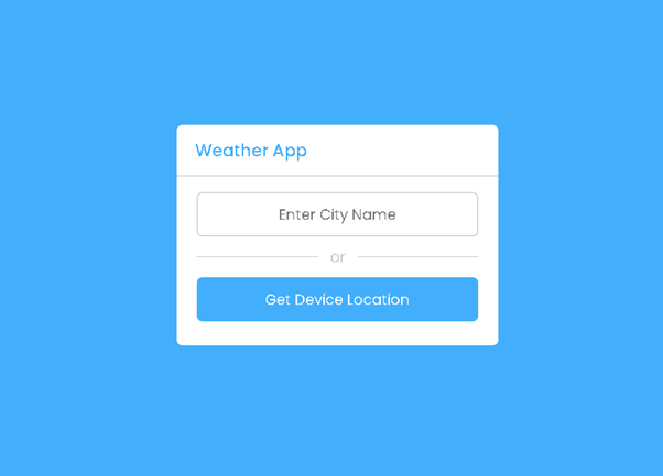 Weather App